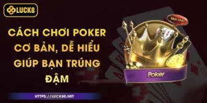Cách Chơi Poker Cơ Bản, Dễ Hiểu Giúp Bạn Trúng Đậm