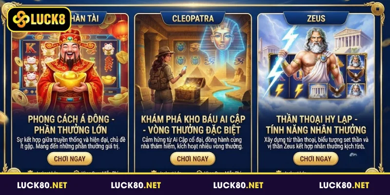 Một số game hấp dẫn có trên TP nổ hũ